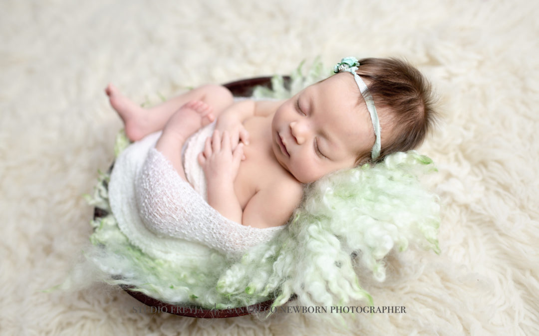 Meet Rayleen – Baby Girl Newborn Session | San Diego Newborn Photographer