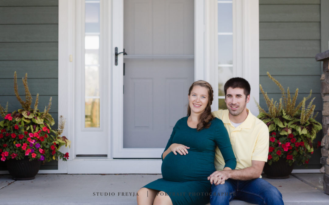 When Three become Four | Forest Lake Maternity Pictures