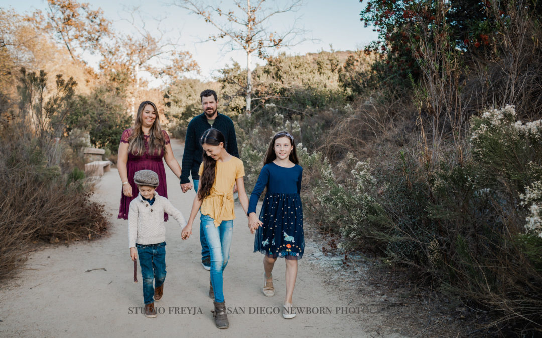 Mission Trails Fall Family Pictures