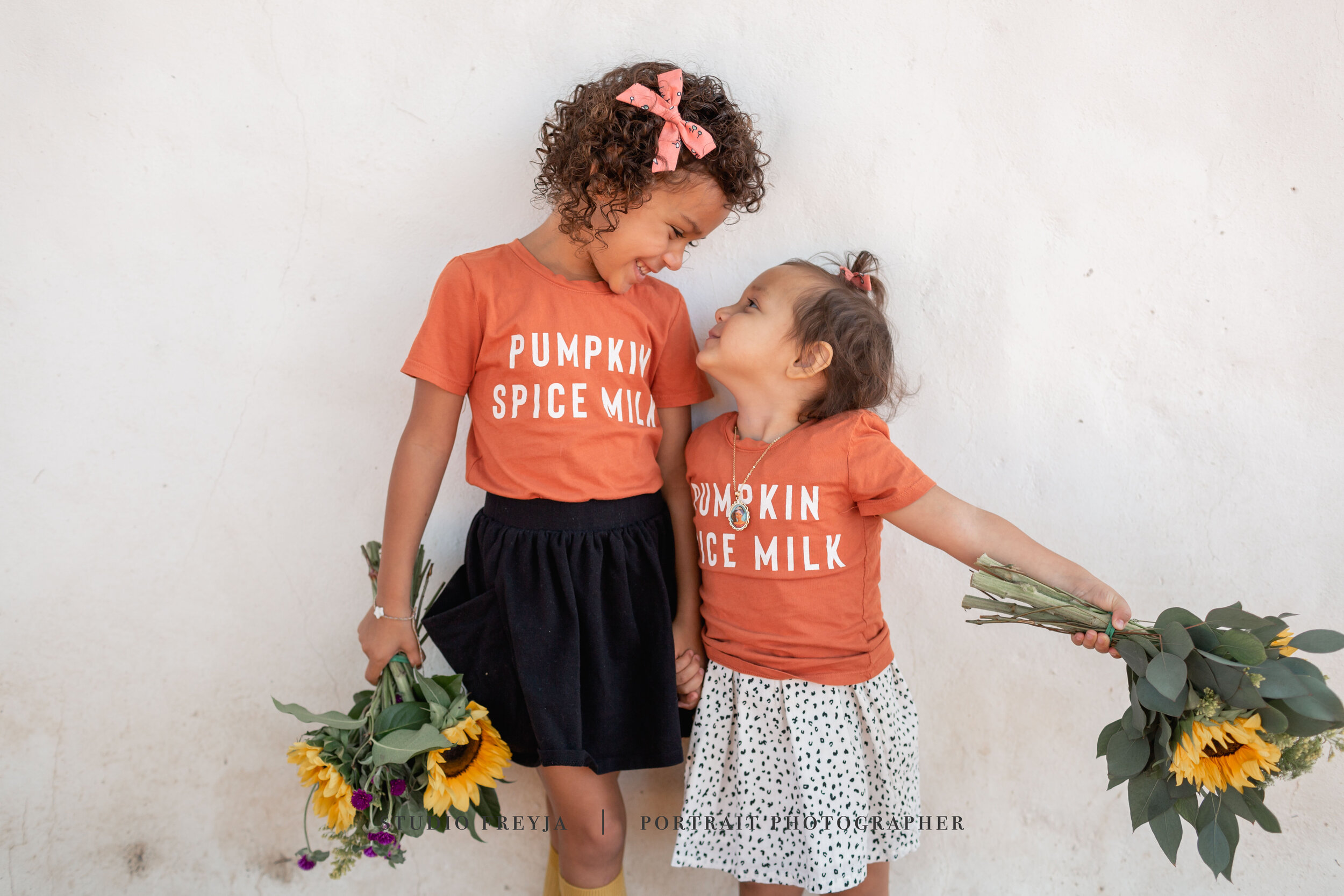 Fall Inspired Kids Pictures in Old Town San Diego