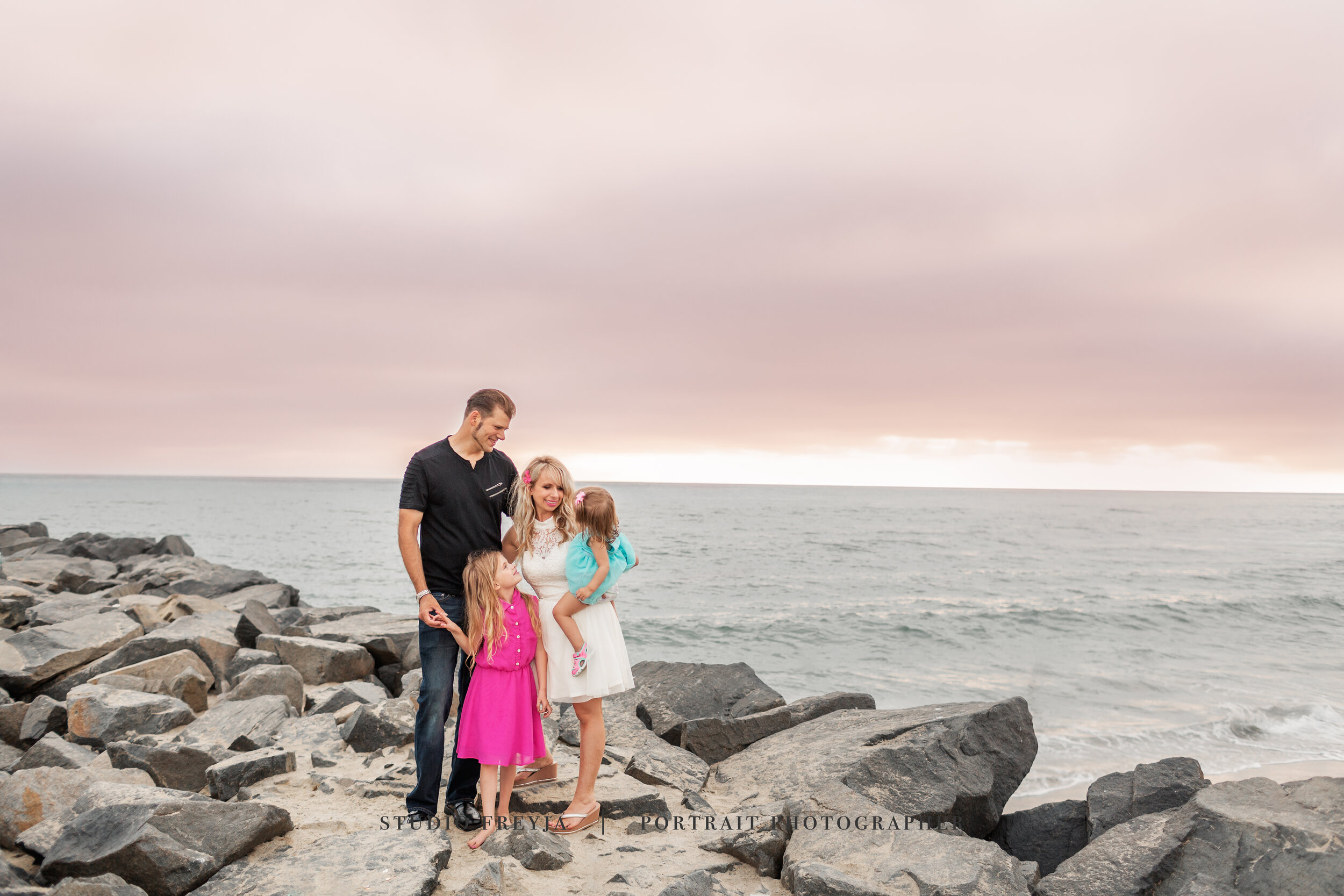 Carlsbad State Beach Family Mini Session