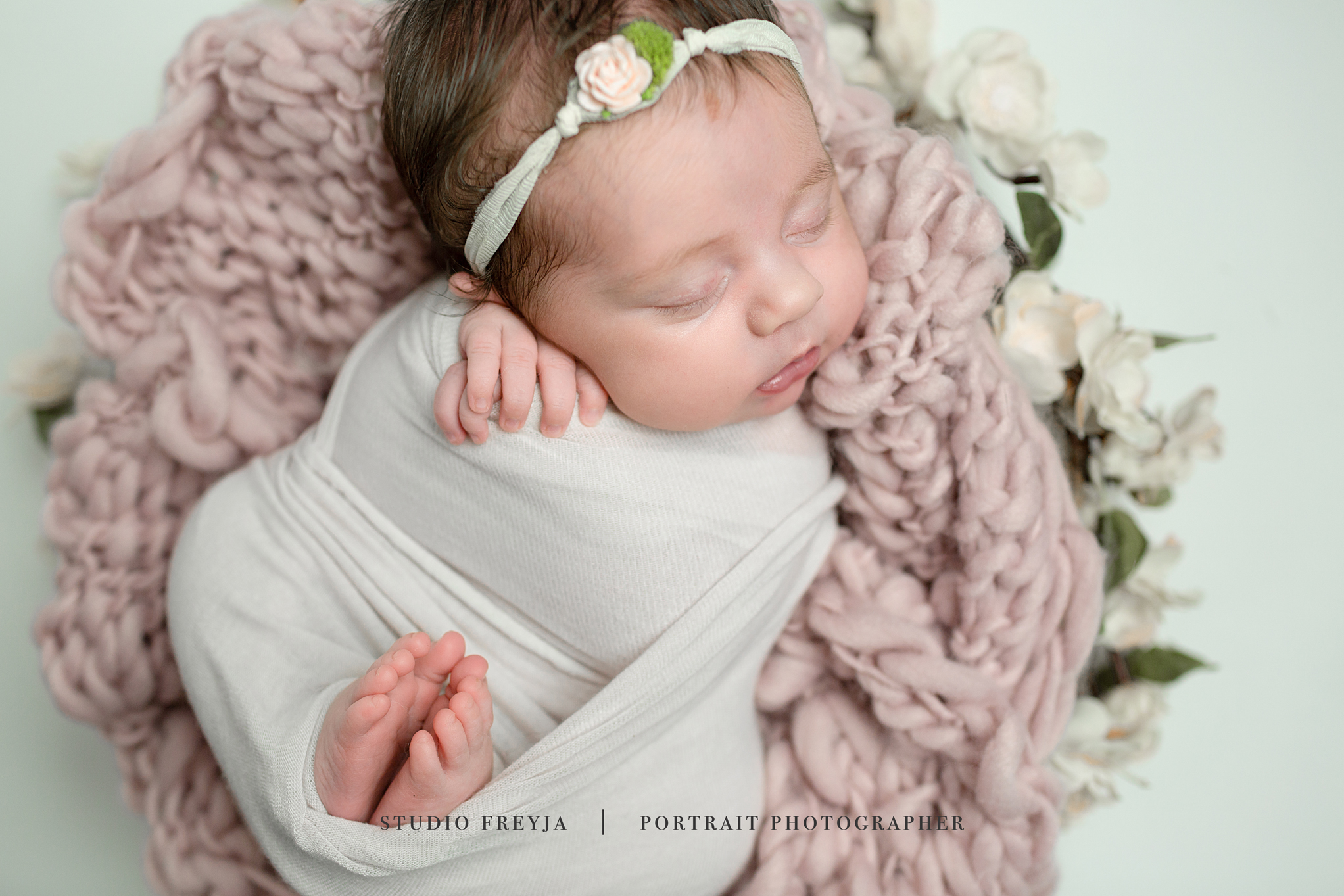 Close up of Newborn Pictures San Diego