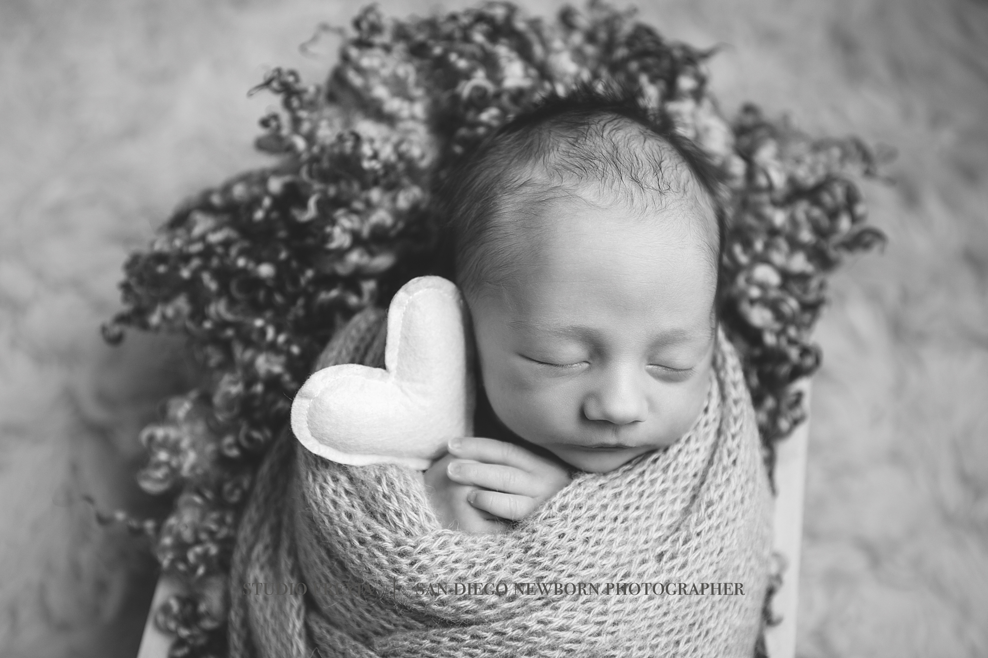 San Diego Newborn Portrait Photography Studip