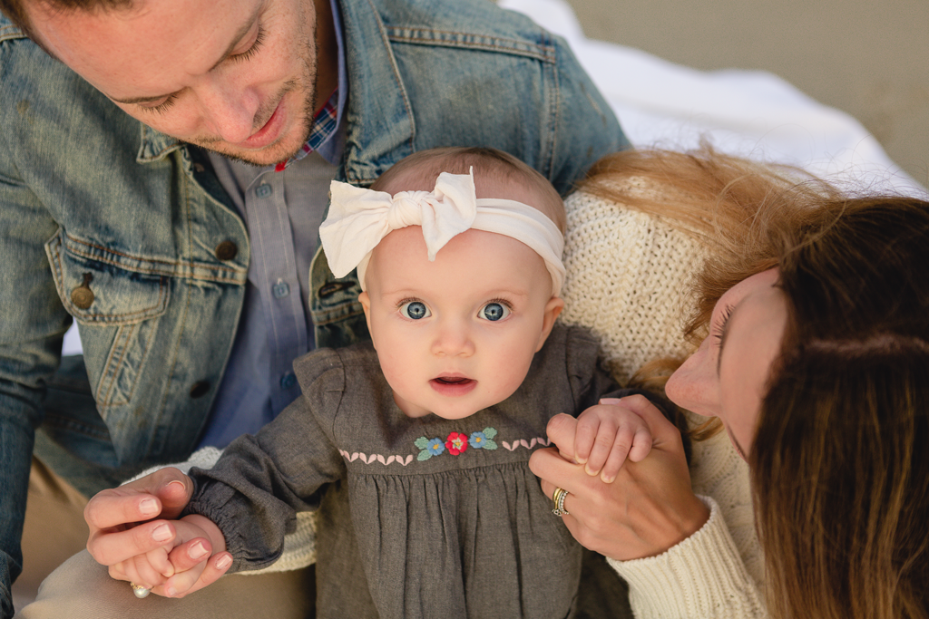 Milestone Pictures in La Jolla by San Diego Infant Photographer