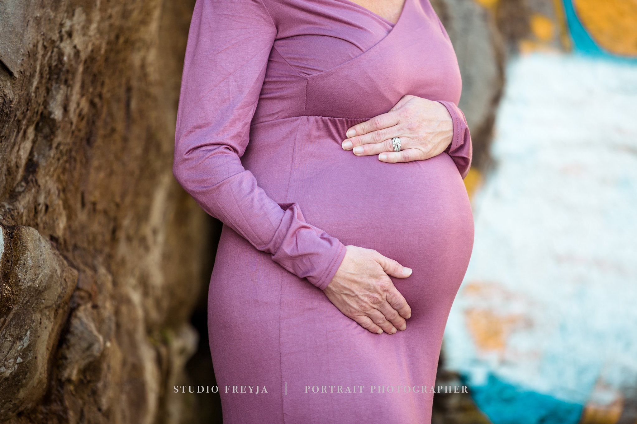 Bird Rock Beach Pregnancy Photography Session