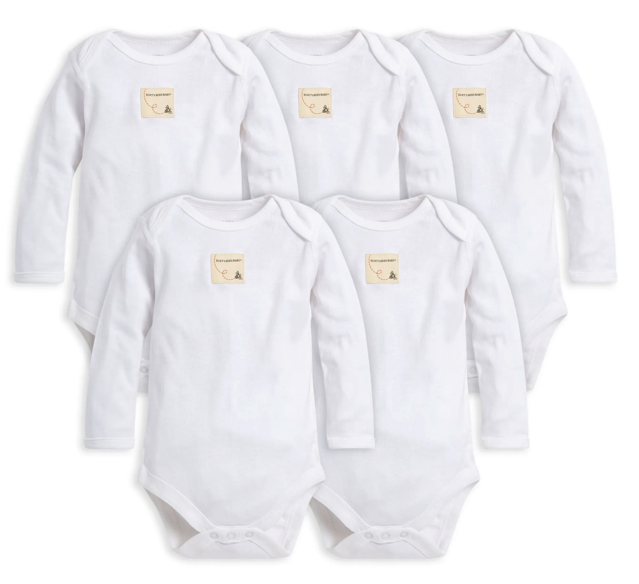 Best Baby Clothing Brands Burts Bees Organic Long Sleeve BodySuits