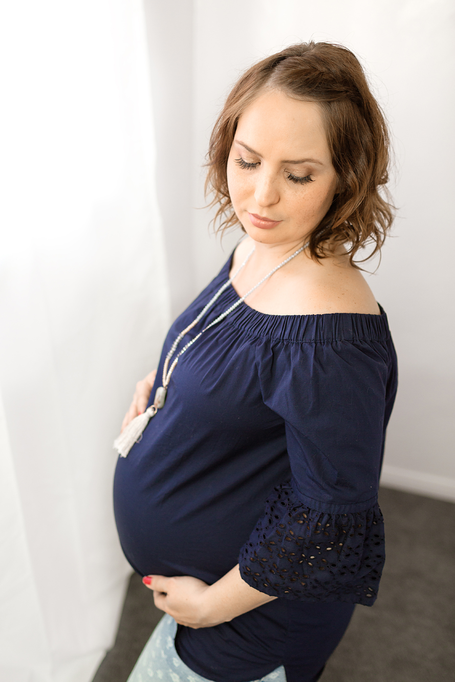 Studio Maternity Session – San Diego Maternity Photographer